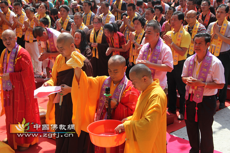 「千手观音」广东惠州清泉古寺千手观音、万佛圣像开光法会
