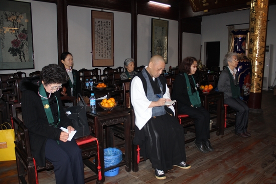 「佛教」日本驹泽大学前总长大谷哲夫一行到浙江天童禅寺朝礼祖庭