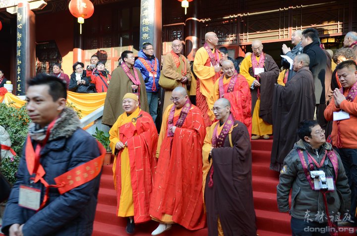 「东林寺」庐山东林寺举办大安大和尚升座法会
