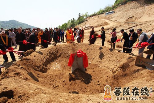 「佛教」净慧长老示寂周年追思法会暨舍利塔奠基在湖北四祖寺举行
