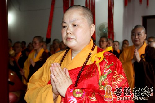 「佛教」上海奉贤旃檀庵隆重举行果圣法师荣膺监院庆典活动 「佛教」上海奉贤旃檀庵隆重举行果圣法师荣膺监院庆典活动