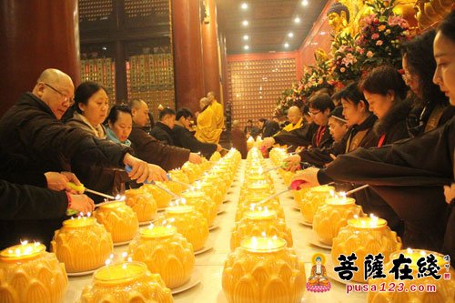 「佛教」河北柏林禅寺第十二届护国镇灾般若万灯法会通启