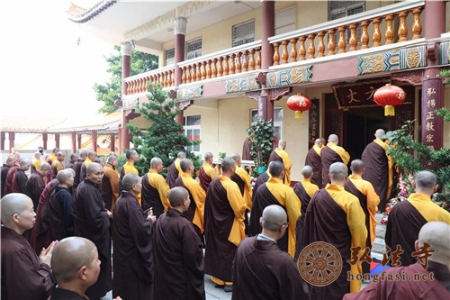 「弘法寺」弘法寺丁酉年冬季精进禅七起七返回