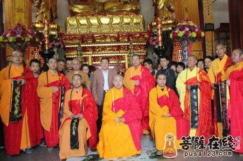 「佛教」江西景德镇观音阁文殊塔落成暨五方文殊开光庆典隆重举行