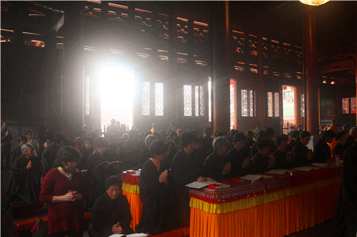 「福建厦门」福建厦门梵天禅寺举行“文昌圣诞祈福”法会