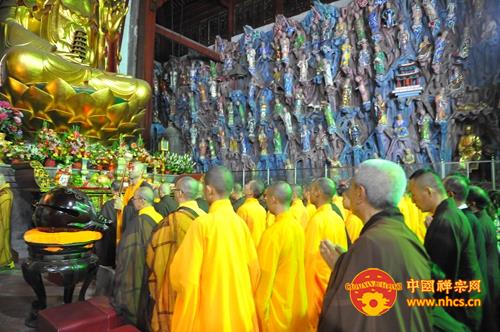 「慧能大师」广东南华禅寺举行祈福法会以纪念六祖惠能大师圆寂1302周年