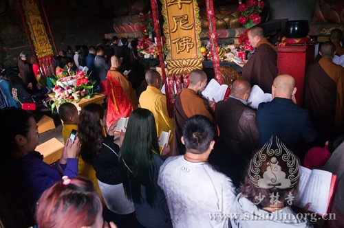 「少林寺」河南嵩山少林寺举办浴佛节大法会 纪念佛祖诞辰2560周年