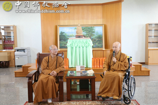 「佛教」金秋宝岛叙法谊 两岸佛教一家亲——学诚会长率代表团访问台湾
