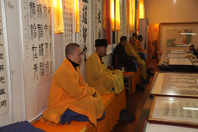 「普照寺」山东淄博普照寺举行念诵精进佛七法会