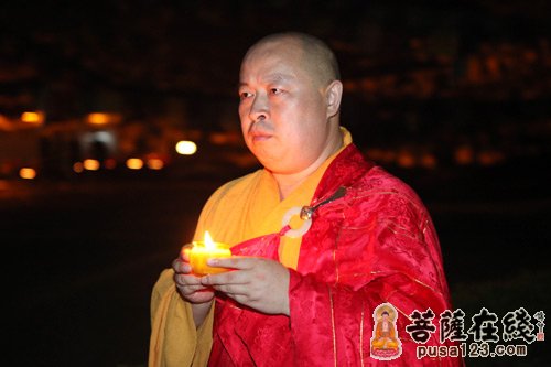 「蓝毗尼」尼泊尔中华寺在蓝毗尼圣园隆重举行传灯法会