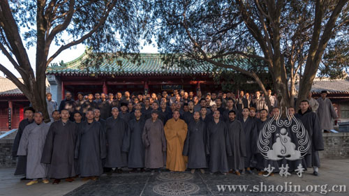 「佛教」河南嵩山少林寺乙未年精进禅七圆满“解七