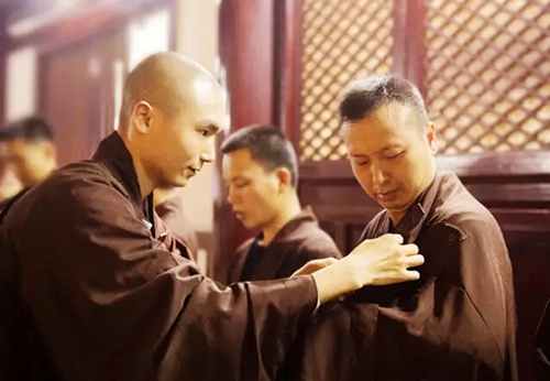 「佛教」广东广州光孝寺三皈五戒法会圆满举行