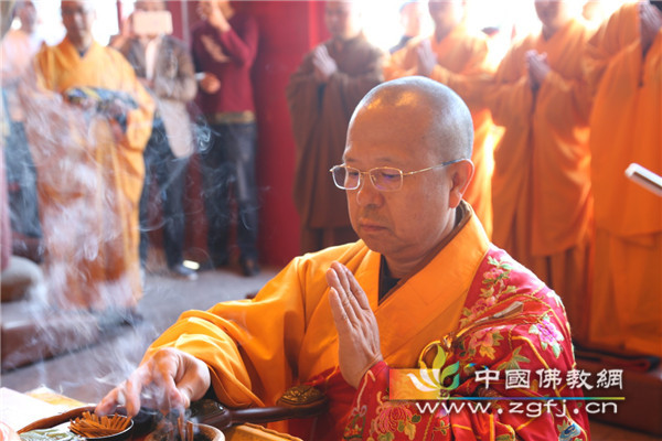 「佛教」大连圣水寺举行传法大典——性妙大和尚登座传法