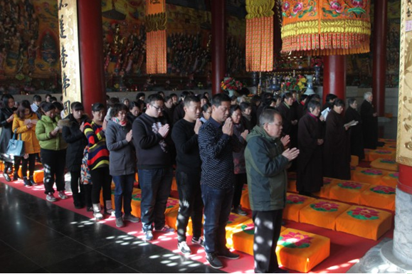 「观音」山西大同极乐寺隆重举行观世音菩萨出家纪念日祈福法会