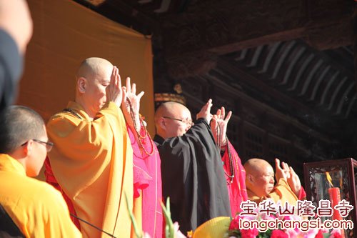 「宝华山」江苏省宝华山隆昌寺传授三坛大戒法会初坛隆重举行