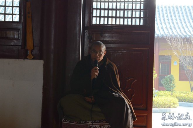 「东林寺」江西东林寺2013年度冬季21日闭关圆满出关