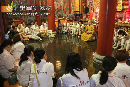 「天龙寺」山西省临汾市天龙寺第三届“心灵之旅·禅文化夏令营”举行开营仪式