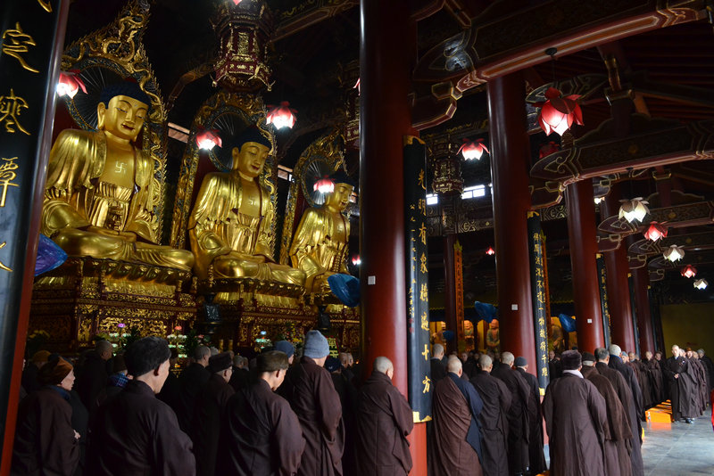 「东林寺」江西九江东林寺2015年冬季佛七起七 「东林寺」江西九江东林寺2015年冬季佛七起七
