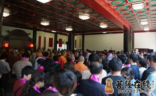 「佛教」上海宁国禅寺开山850周年暨平熙法师升座庆典
