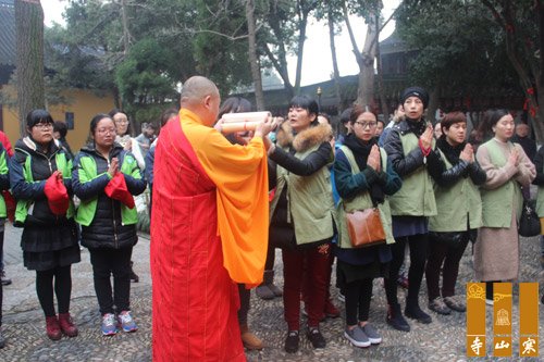 「寒山寺」江苏苏州寒山寺隆重举行第四届万人抄经回向法会