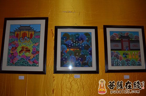 「佛教」上海金山区佛教协会举办“一寺一品”主题文化活动成果展