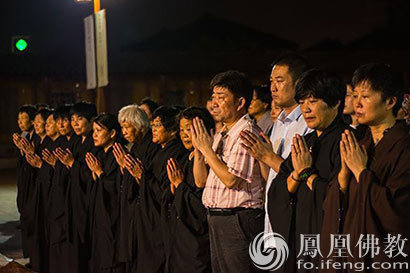 「佛教」江苏太仓同觉寺隆重举行地藏菩萨圣诞日焰口法会