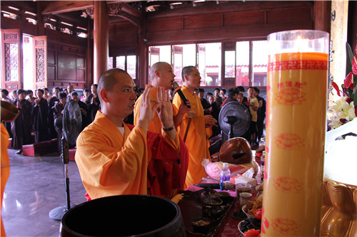 「观音」福建厦门石室禅院、梵天禅寺举行观音成道日拜千佛祈福吉祥法会
