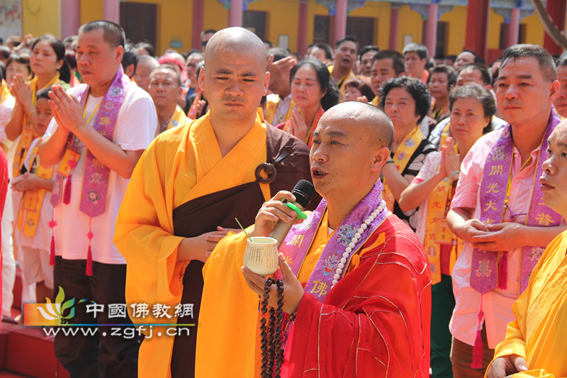 「千手观音」广东惠州清泉古寺千手观音、万佛圣像开光法会