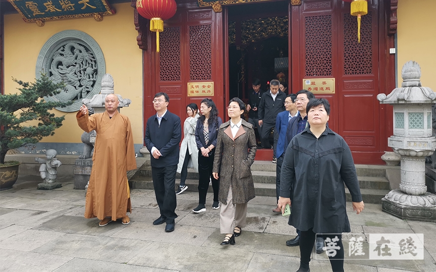 「绍兴」沈阳市委统战部一行调研参访绍兴龙华古寺 「绍兴」沈阳市委统战部一行调研参访绍兴龙华古寺