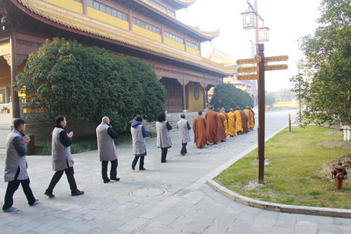 「圆通速递」江苏太仓市同觉寺2014冬季圆通禅七圆满