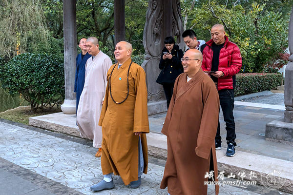 「灵隐寺」永寿大和尚一行参访灵隐寺、杭州佛学院 「灵隐寺」永寿大和尚一行参访灵隐寺、杭州佛学院