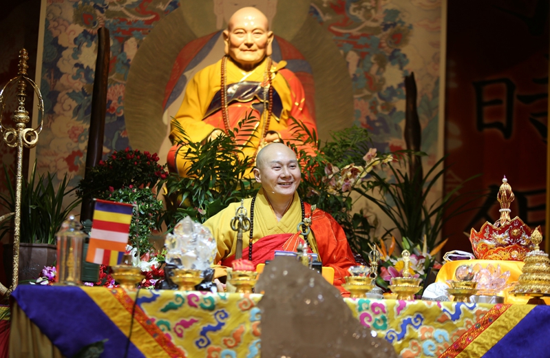 「释迦牟尼」浙江宁波慧日禅寺举行腊月初八法会