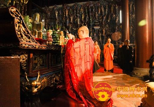 「佛教」广东韶关南华禅寺举行“六祖诞”吉祥祈福法会