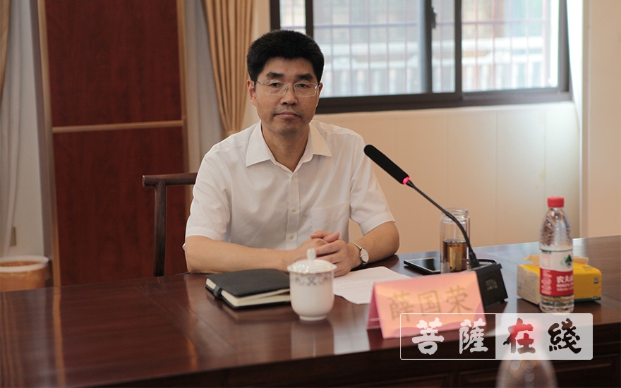 「佛教」镇江市副市长潘早云一行调研镇江市民族宗教工作