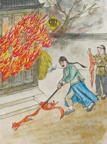 「当铺」残杀狐狸，埋下火种,当铺起火全部烧尽