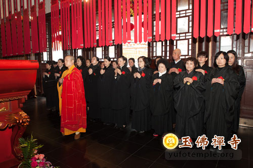 「观音」上海玉佛禅寺隆重举行“观世音菩萨圣诞纪念暨万佛堂佛像开光法会”