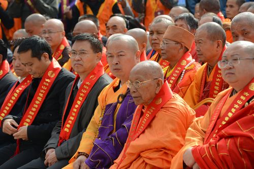 「佛教」湖北大慈恩寺开光庆典暨大洪山核心景区建成开放活动隆重举行