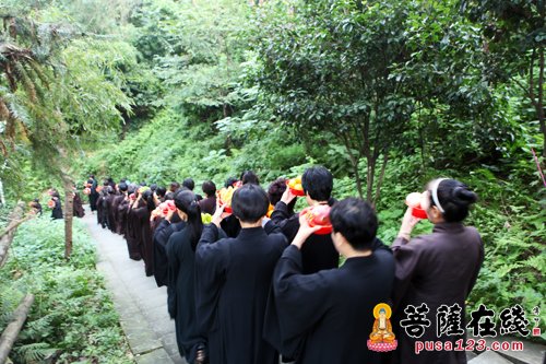 「摄影」浙江台州温岭福慧寺隆重举行迎佛安座仪式