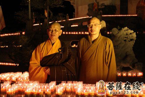 「佛教」“点灯续焰 传佛智慧”广东千佛塔寺万灯供养法会
