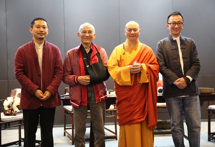「赵一澄」2015年4月26号纪念弘一法师研讨会于山东临沂鸿儒美术馆举行