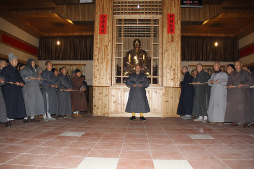 「云居山」江西云居山真如禅寺2014年冬季禅七起七