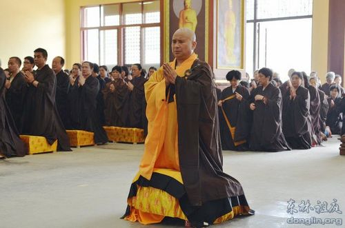 「佛教」江西东林祖庭5月份一昼夜经行法会圆满结束
