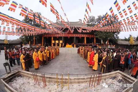 「水陆法会」法门寺水陆法会系列报道之七——圆满送圣