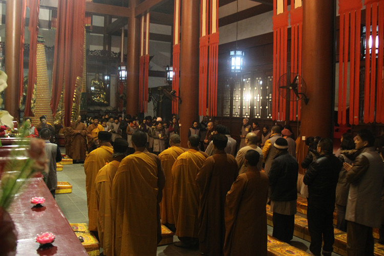 「圆通速递」江苏太仓同觉寺冬季耳根圆通七——起七