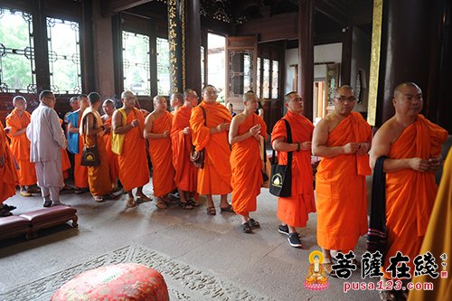 「佛教」云南省南传佛教代表参访团参访七塔禅寺