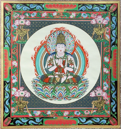 「大日如来」张胜温梵画长卷