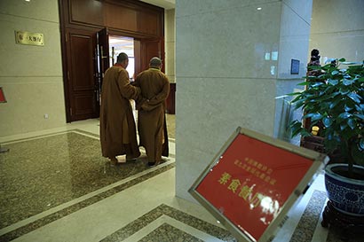 「佛教」“三千威仪，八万微细”高僧气场足 素菜味道好