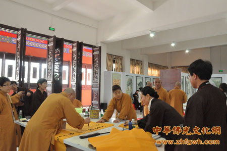 韩国湟井法师一行求法广东六祖寺 大愿方丈开示传法