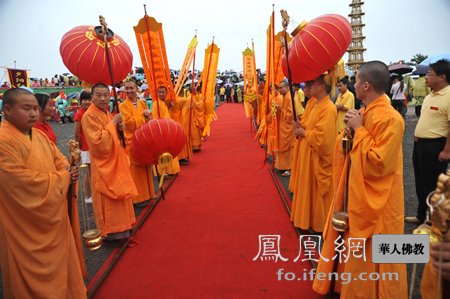 「佛教」慈恩寺金顶开光　重现唐宋佛教之盛景