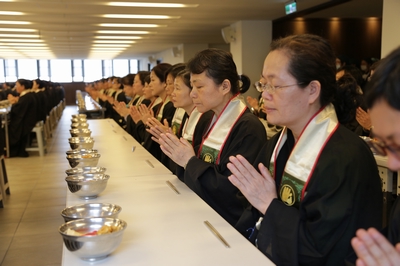 「菩萨戒」台湾法鼓山圆满举行第20届传授在家菩萨戒会